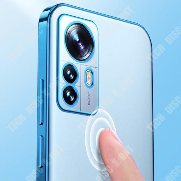 TD® Anti-faldende galvanoplastik mobiltelefonetui med fint hul, ultra-tyndt, til mil 12, enkelt frosted blødt cover.