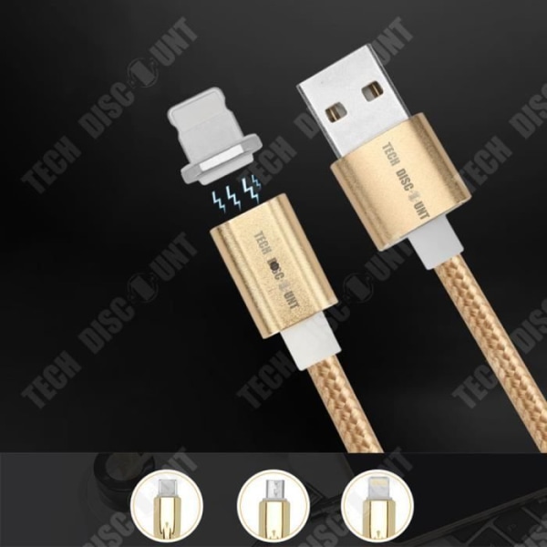 TD® Data-kaapeli iPhoneen Magneettinen lataus Nopea lataus 2A