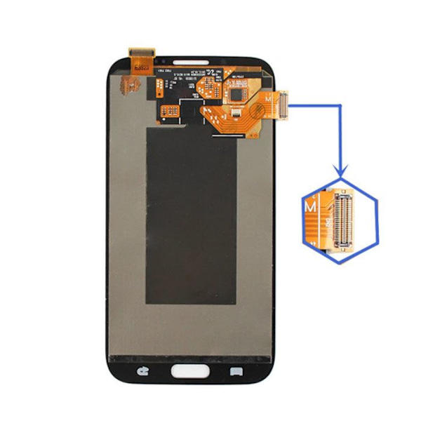 LCD-näyttö - TD® - Note II2 N7100 - Karkaistu lasi 9H - 5,5 tuumaa - Korkea määritelmä
