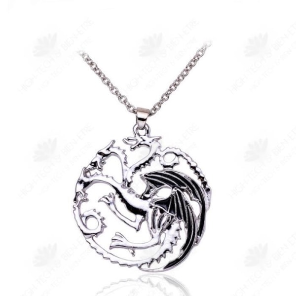 HTBE® Riipus lentävä dinosaurustyttö Tyhjö Jään ja tulen laulu Game of Thrones Yksinkertainen muotipulloketting