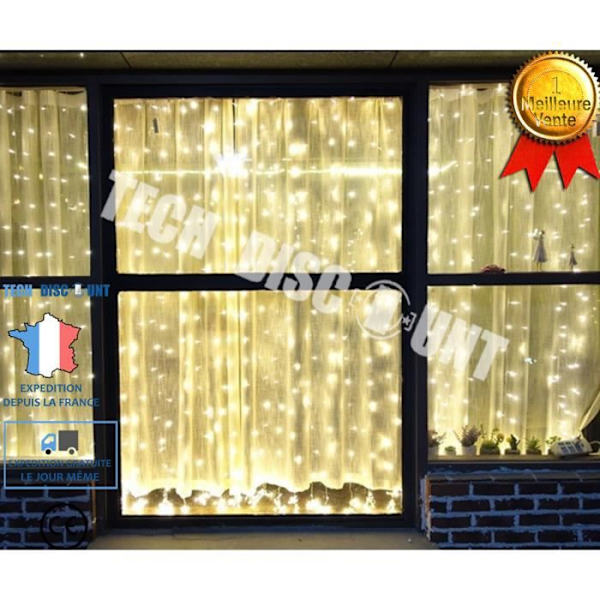 TD® LED jouluvalot 3*3 metriä jouluvalot koristelu valot lyhdyt LED tähtiä valot kotiin Varm