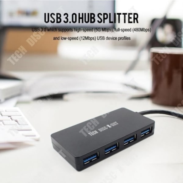 TD® splitter Från en till fyra Plug and Play Stabil överföring