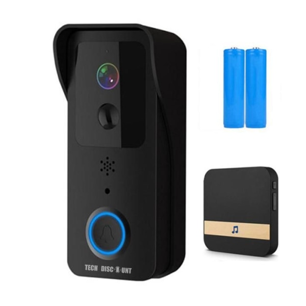 TD® Smart Video Doorbell 1080P Trådlös Vattentät 5G Intercom Dual Frequency WIFI Night Vision