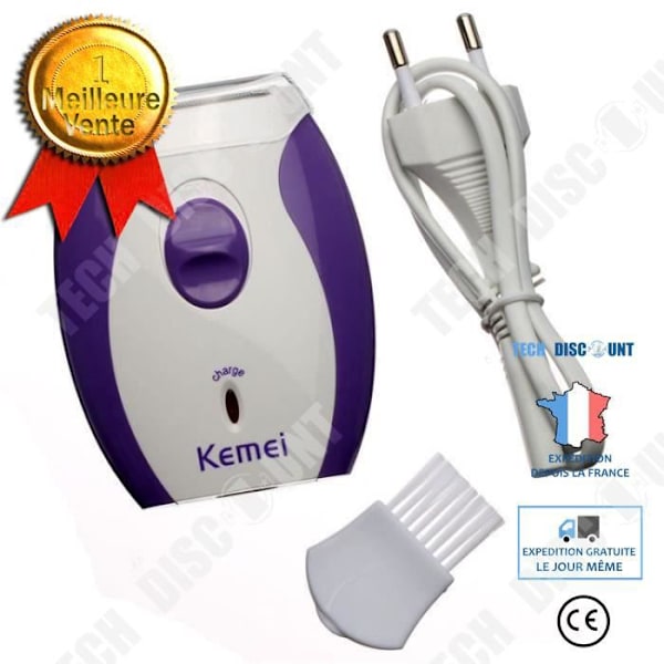 TD® Kemei kvinder mini elektrisk barbermaskine hårfjerning trimmer epilator bikini barbering maskine barbering epilering fjerner