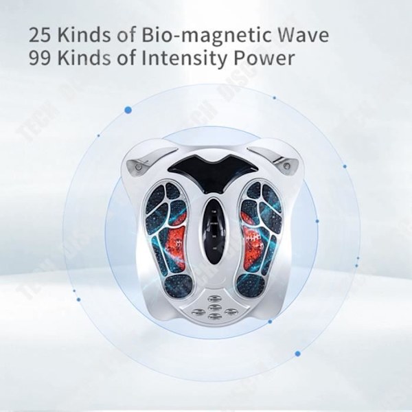TD® Fodmassageapparat til lavfrekvent elektroterapi, infrarød varmefodsmassage maskine