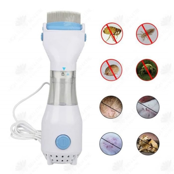 HTBE® Electric Pet Cleaner Hårrengöring Multifunktionell fysisk rengöring Hygien Cleaner Comb