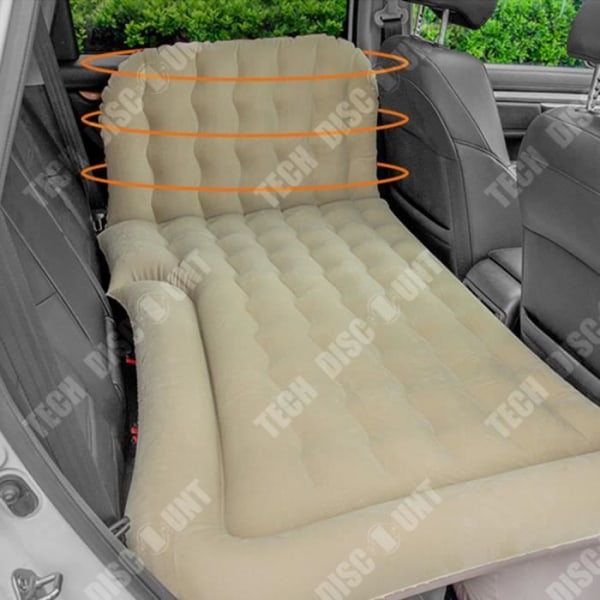 TD® bil dubbel användning uppblåsbar säng bil hem två-i-ett bil SUV luftbädd rese uppblåsbar madrass