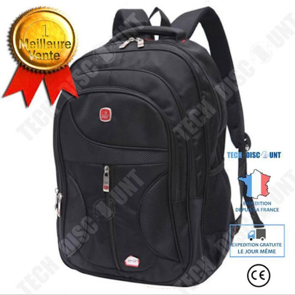 TD® Kannettava Tietokone Reppu 15.6" Vedenkestävä Nylon Olkalaukku Miesten Laukku