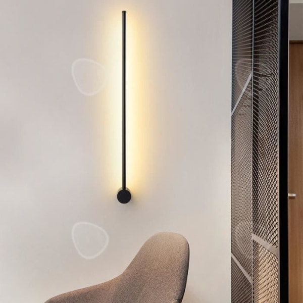 CONFO® Væglampe Lang LED-linje Kreativ personlighed Moderne og enkel Sengelampe Soveværelseslampe Spejl lampe