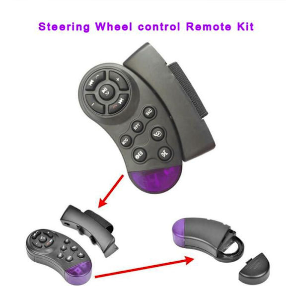 Bluetooth headset - CONFO - Call system - Smart remote control - Steering wheel buttons - Wireless Svart