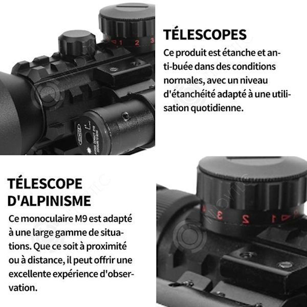 INN Teleskop Brännvidd 300 mm Brännvidd Astronomiskt Teleskop Red Dot Telescope Bergsbestigning Teleskoplins