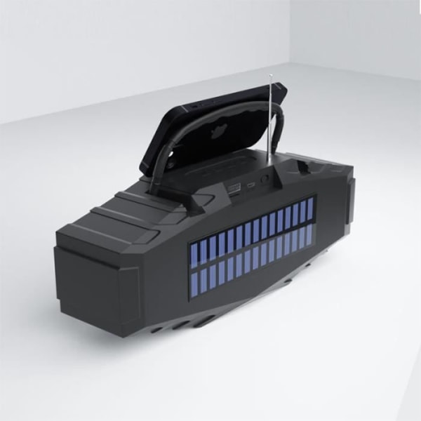 Bluetooth-højttaler - TechDiscount - Solenergi - Bærbar - FM-radio - 5W