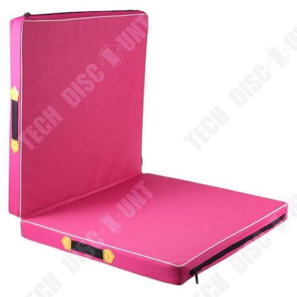 TD® Foldable Tapis til Gulvtræning/Dans Yoga Tæppe Gymnastik Træning til Hjemmet Judo Gym 100x50x5cm (Rosa)