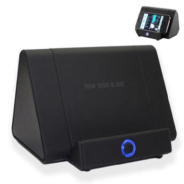 Bärbar högtalare - TD® - Vattentät - 3W - 6 timmars batteritid - USB och induktion