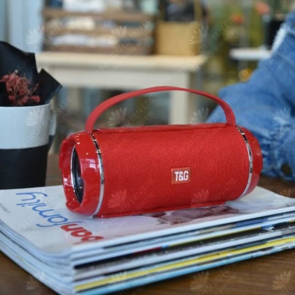 HTBE® Bluetooth-kaiutin, kaksinkertainen bassokaiutin, vedenpitävä ulkokaiutin, mini Bluetooth-kaiutin, kannettava kortti