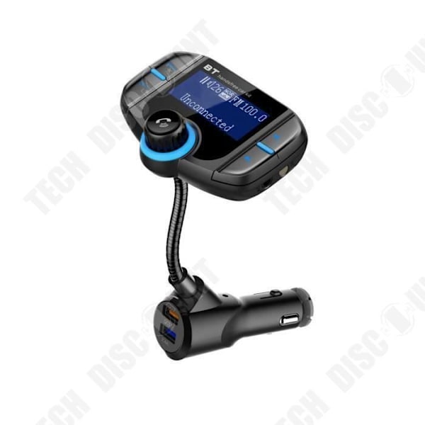 TD® FM-Lähetin Bluetooth MP3-soittimella nopealla latauksella autolle - Autotarvike Radio, MP3, SD-kortin soitin