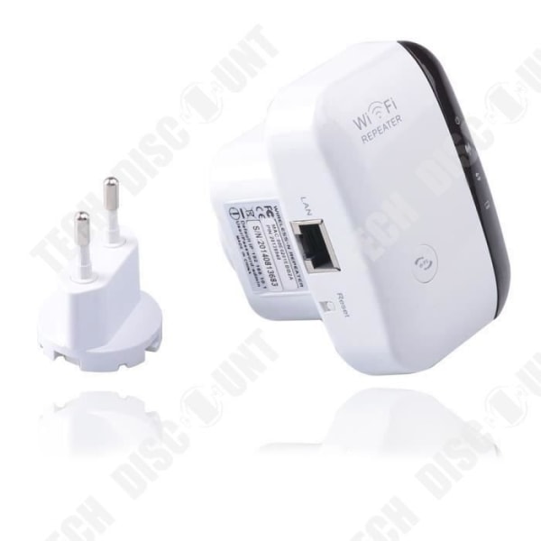 WiFi Repeater kraftig stik Signal Booster trådløs WiFi extender 300M WLAN 802.11n/g/b forstærker internet