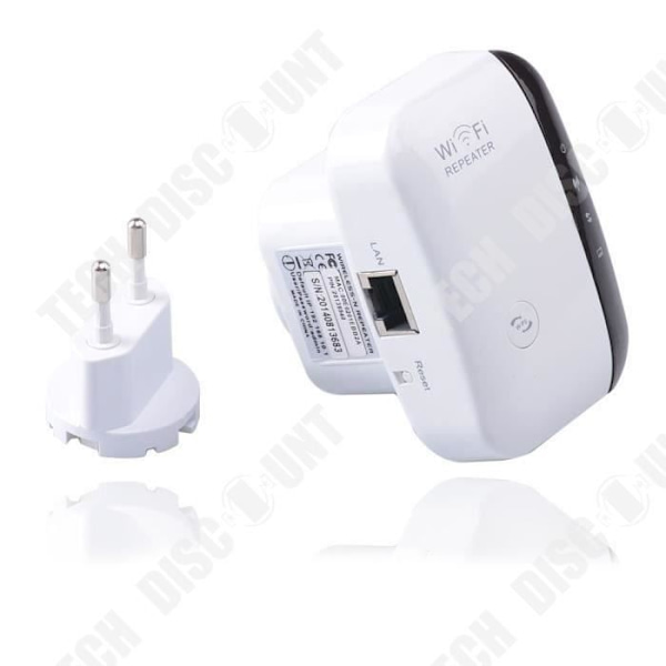 WiFi-repetitor kraftfull signalförstärkare trådlös WiFi-förlängare 300M WLAN 802.11n/g/b internetförstärkare