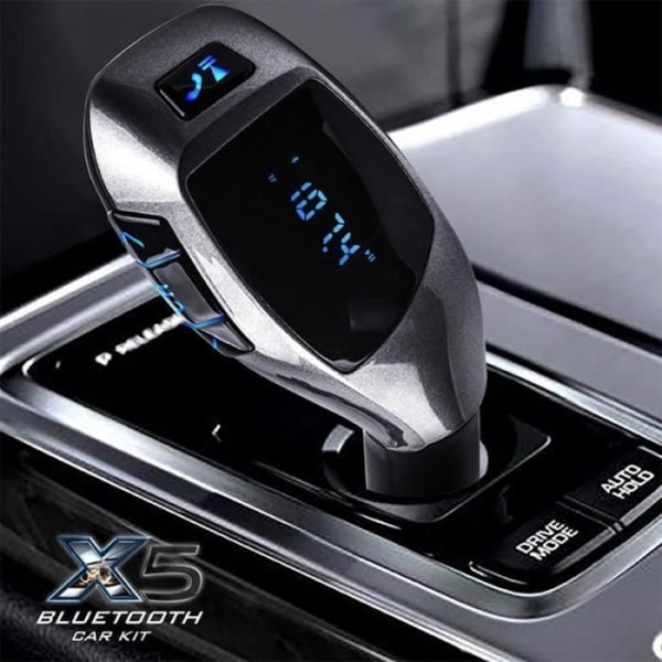 Bluetooth Car Kit Bluetooth MP3-spelare Trådlös handsfree FM-sändare Radioadapter