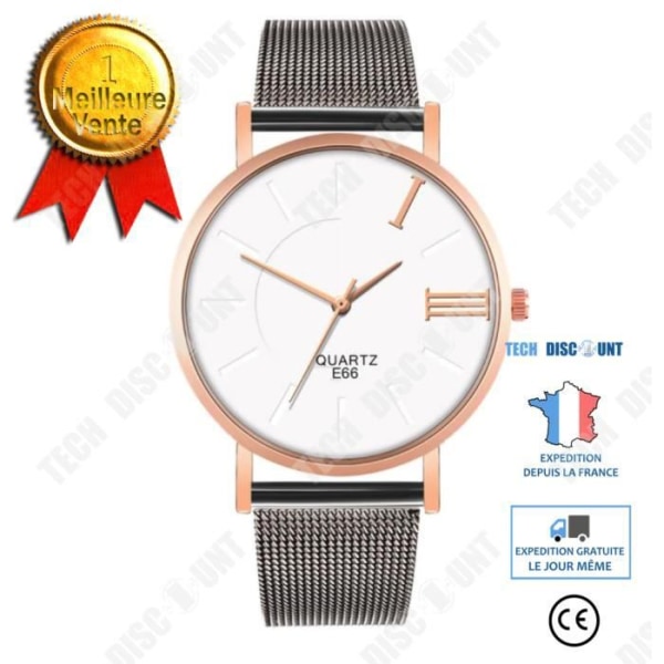 TD® Quartz Armbandsklockor Casual and Business Series Mesh Bältesklocka Herrpresenter 4553365