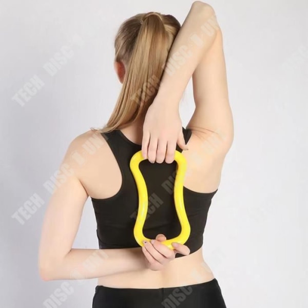 TD® Circle yoga pilates stretch Ring fitness sport motstånd träning elastisk sele elastiband toning body extense