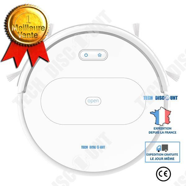 TD® Smart Sweeping Robot Sopa, dammsuga och moppa allt-i-ett automatisk uppladdningsbar fjärrkontrolldammsugare