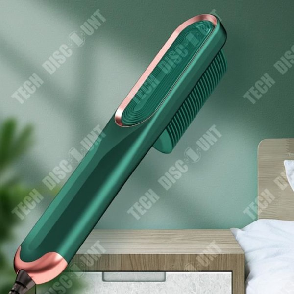 TD® Elektrisk glattekam, varm lugekammen, dovne opvarmning, udretning, intelligent temperaturkontrol