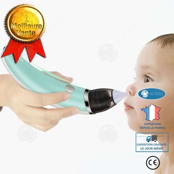 I® Electric Baby Nose Cleaner, Cleaner Safe &amp; Fast Electric Nasal Aspirator, Lämplig för spädbarn, Sniffle, Newborn