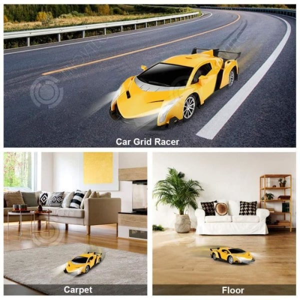 INN® Fjärrstyrd barnbil, pojkleksaksbil, lätt drivracingbil, gratis fjärrstyrd bil