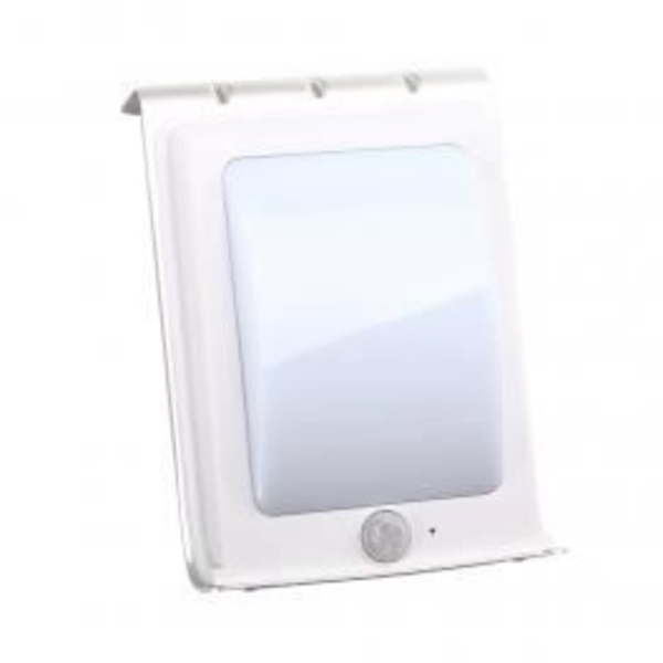 Solarlampe - LED - IP65 - Bevægelsessensor - 100 Lumen - Samtidsdesign Metall och plast