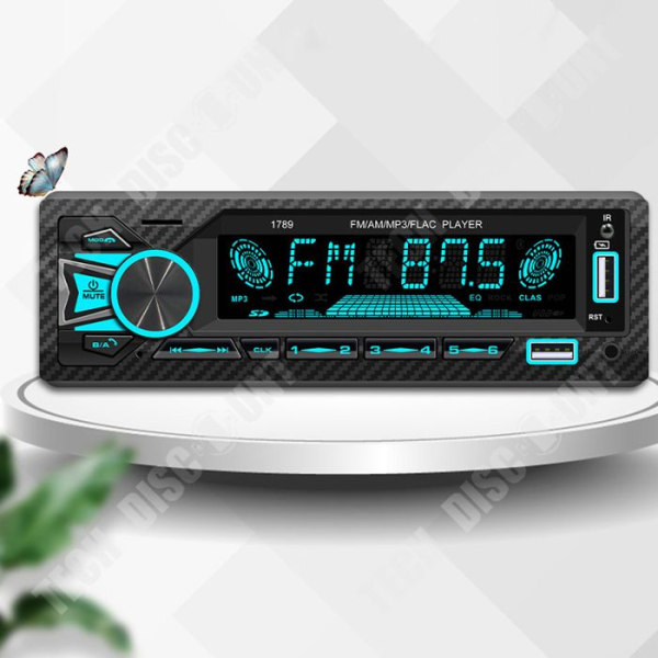 TD® Bilradio Bluetooth MP3-afspiller hukommelseskort U-disk bilradio central Bluetooth højtkvalitets lyforstærker