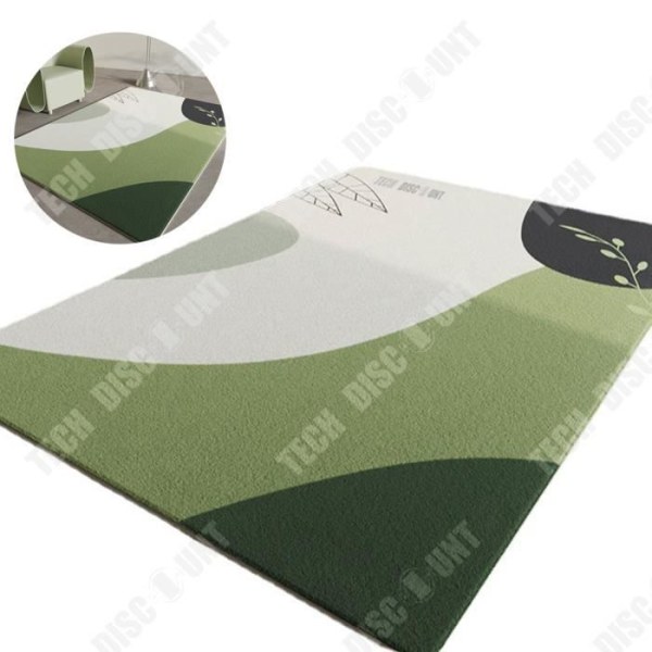 TD® Nordic ins vindmatta hem vardagsrum stor yta soffbord halkfri matta sovrum absorberande sängbord plysch golvmatta