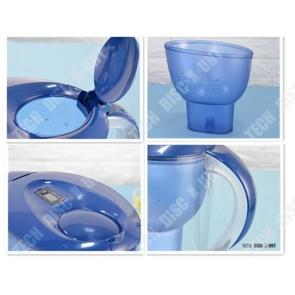 TD® Limestone brita filter karaff hydrofilter vattenfilter dricka dryck kaffe praktisk ergonomisk öppning