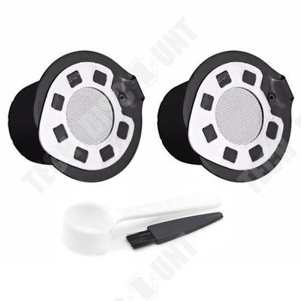 TD® påfyllningsbar/återanvändbar kapsel för rostfri nätkaffemaskin/lock Refill kaffekapselkorg