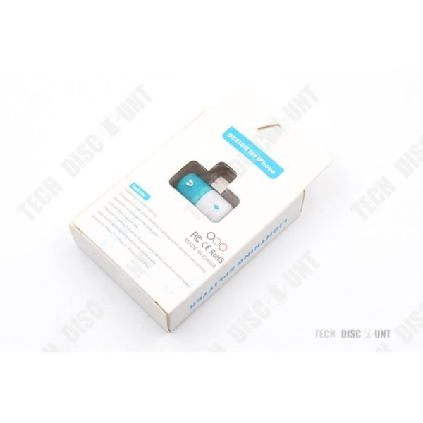 TD® 4 i 1 Adapter Passer til iPhone 7 iPhone 8 Effektiv