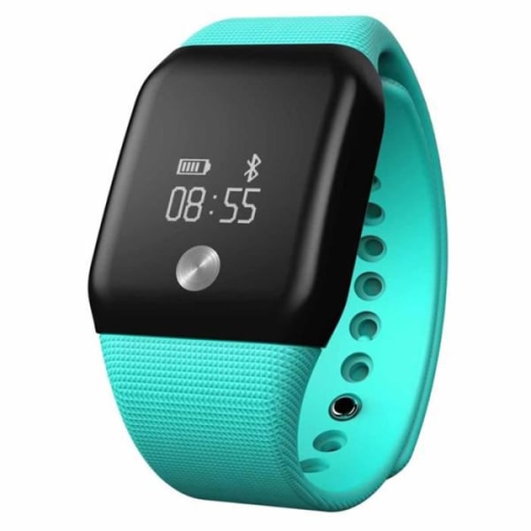 Grönt Smart Armband A88 Smart Watch Bluetooth Armband Sport Hälsoarmband Pulsmätare