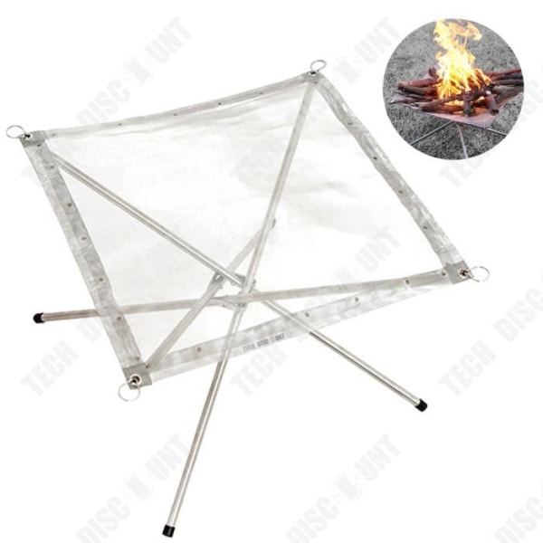 TD® Utomhuscamping hopfällbar vedgrillspis Utomhuspicknicktillbehör BBQ-utrustning Bärbar hopfällbar spis