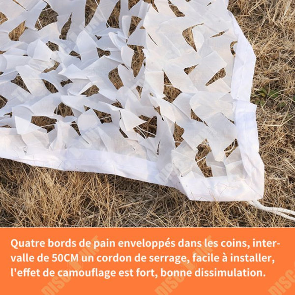 TD 1 stk. Camouflage Net 3x3m Camouflage solskærmsnet fig. reaktionær Skyggenet til anti-luftfart camouflage