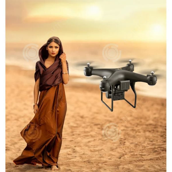 Dron - INN® - Professionell modell - Ultralång uthållighet - Hög definition - 25 minuters flygtid