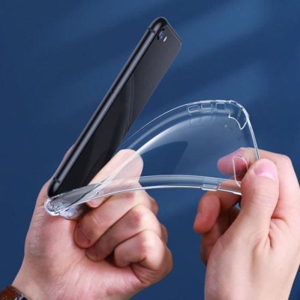 TD® Clear Cell Phone Case Passar iPhone 8 Plus 7 Bekväm i handen Design i ett stycke