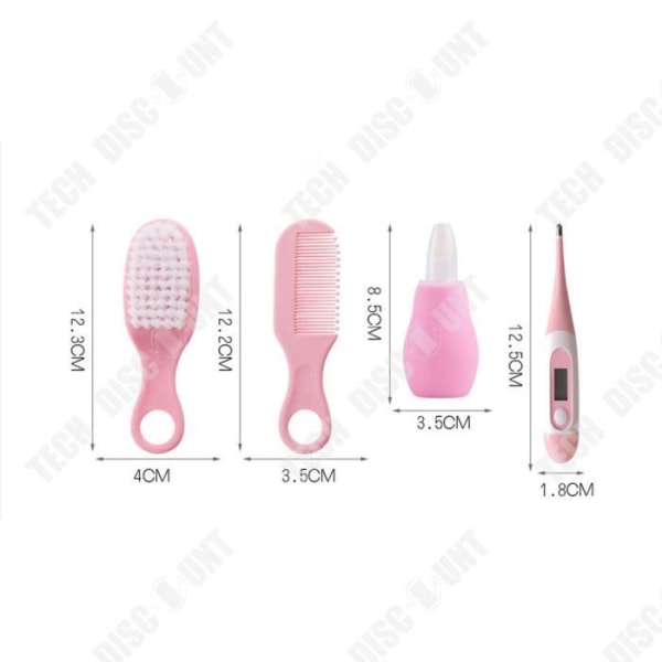 TD® Baby Nagelvård Nagelklippare Sax Nasal Aspirator Matare Dropper Nagelmatare Baby Vatten Termostat Set