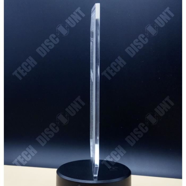TD® Hem Abstrakt Knot Art Kalebass Touch Nyhet Present 7 färgskiftande Led Nattljus 3D Led Bordslampa De BureTA965527