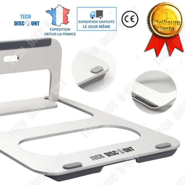 Køleunderlag - TD® - Foldbar - Skridsikker - Aluminium - 23x22,5x6,5CM