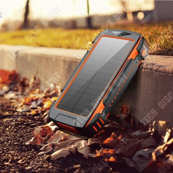 TD® Ny magnetisk expansion solenergi mobilkraft trådlös laddning 10W QC3.0 snabbladdning 24000mAh laddningsskatt