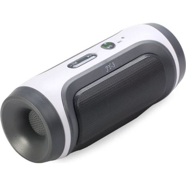Langaton kannettava Bluetooth-kaiutin - KORKEATEKNOLOGIA & HYVINVOINTI - 360° surround-äänentoisto - Harmaa grå
