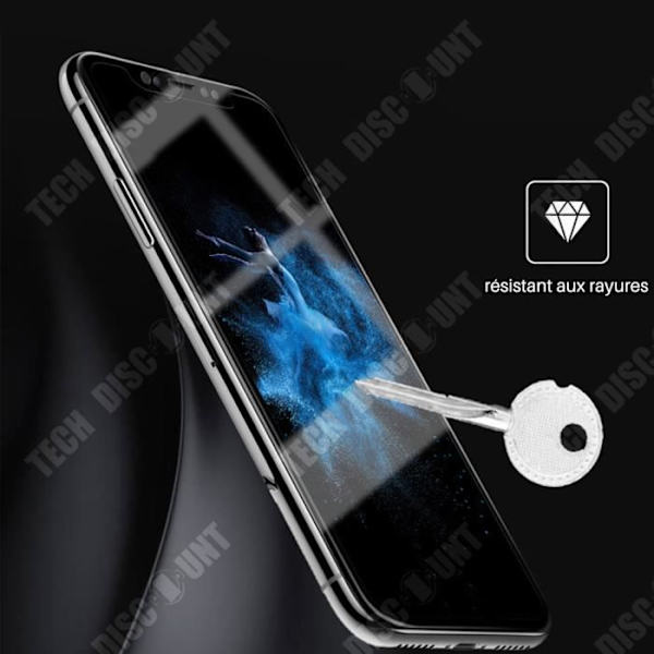 TD® Passer til iPhone XR mobilskærm, anti-fingeraftryksoverflade af HD-billedkvalitet sensitiv over for berøring