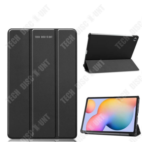 TD® Lämplig för Samsung Tab S6 Lite 10,4 tum P610 skyddsfodral för surfplatta P615 tri-fold läderfodral