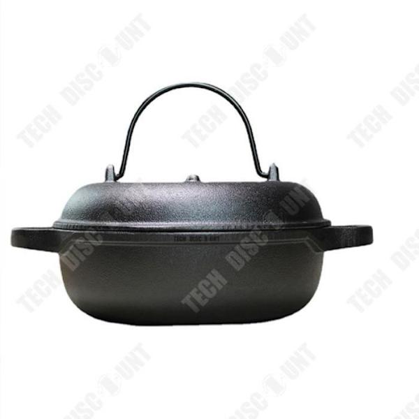 TD® sötpotatisrostare, högkvalitativ gjutjärnspotatis och kastanjerrost för gjutjärnsgrill