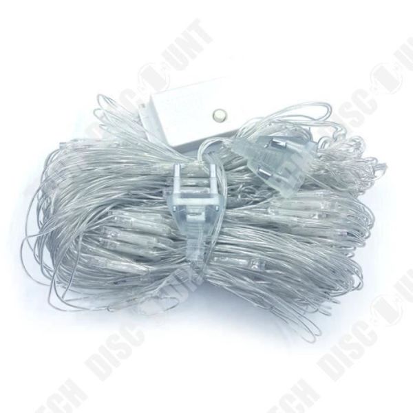 TD® 3m Fairy Lights -LED Peacock Net Light 8 Mönster Julljus Trädgårdsdekorationslampor