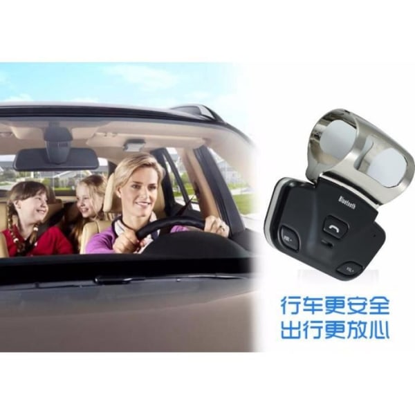 Handsfree Car Kit Rat Auto Bluetooth Car Kit Trådlös Bluetooth-högtalartelefon med billaddare för telefon
